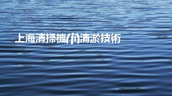 上海清掃機(jī)清淤技術(shù)革新：提升效率、保護(hù)環(huán)境，你明白最新的關(guān)鍵進(jìn)展嗎？